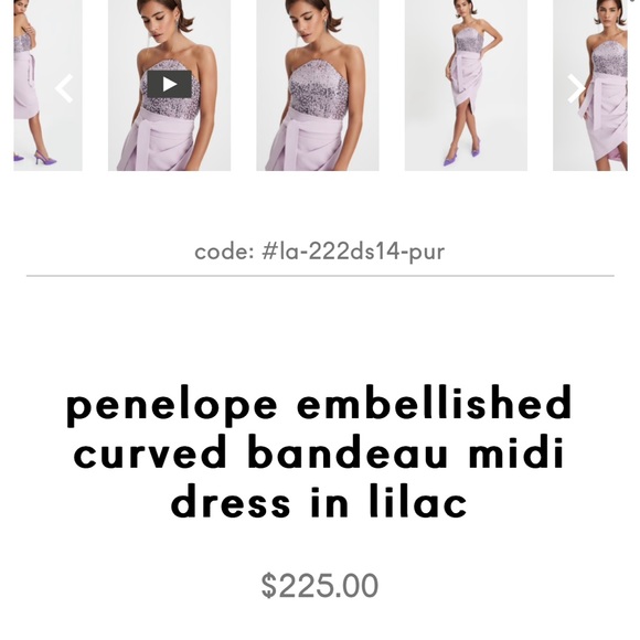 Lavish Alice: Sequin Bandeau Embellished Dress with BELT ๐ - Picture 9 of 14